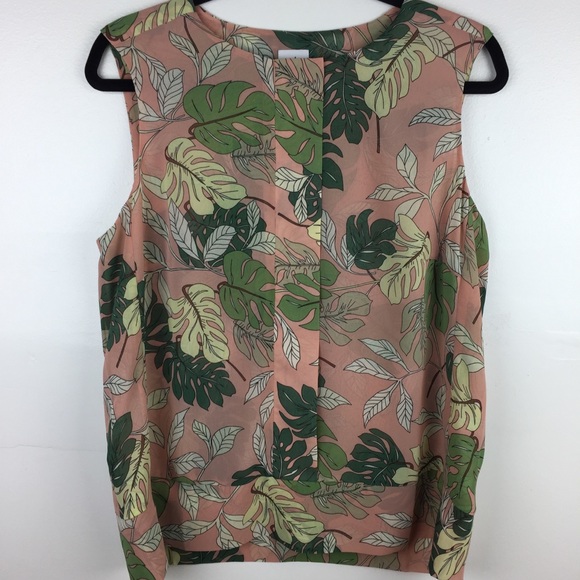 CAbi | Short sleeve Blouse "Leaf Print" - Picture 3 of 8